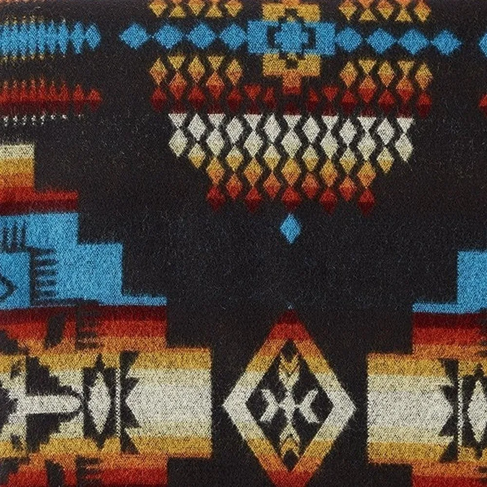 Sunset Tribal Print Throw Blanket