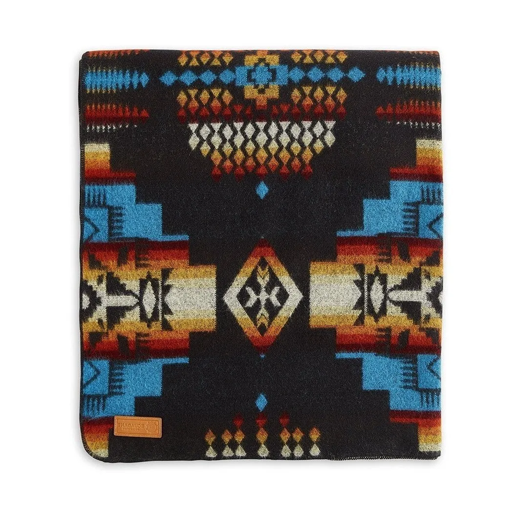 Sunset Tribal Print Throw Blanket