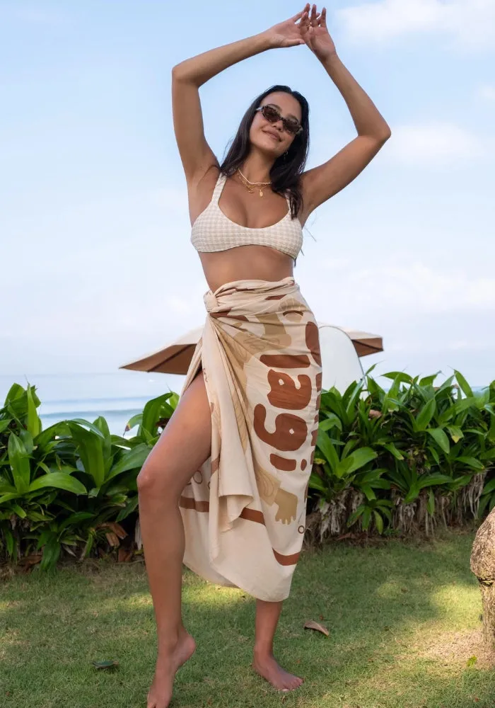 Sunshine Lagi Sarong - Sand