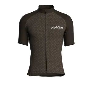 Swift Grid | Taupe Male Short Sleeves Jersey