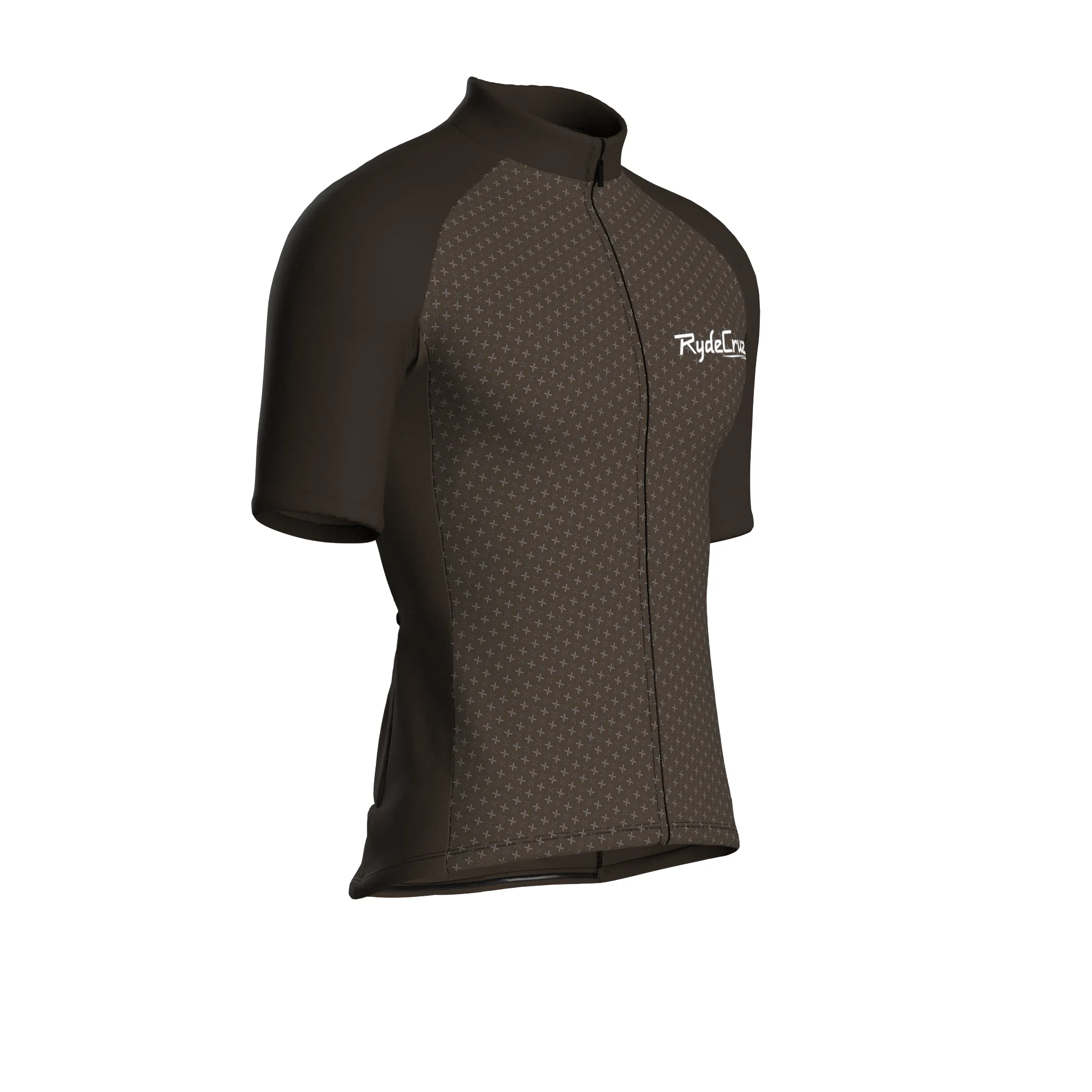 Swift Grid | Taupe Male Short Sleeves Jersey