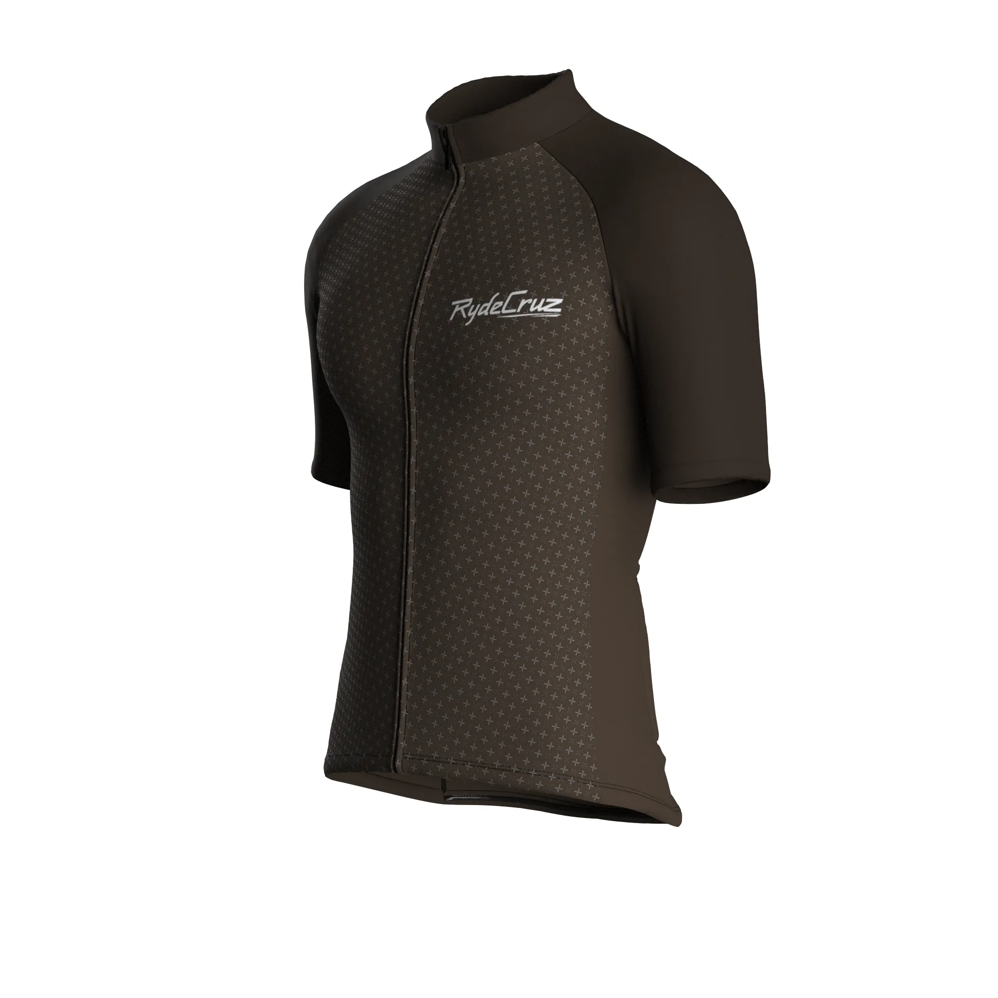 Swift Grid | Taupe Male Short Sleeves Jersey