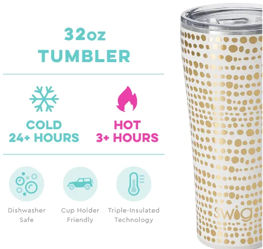 Swig Glamazon Gold Tumbler (32oz)