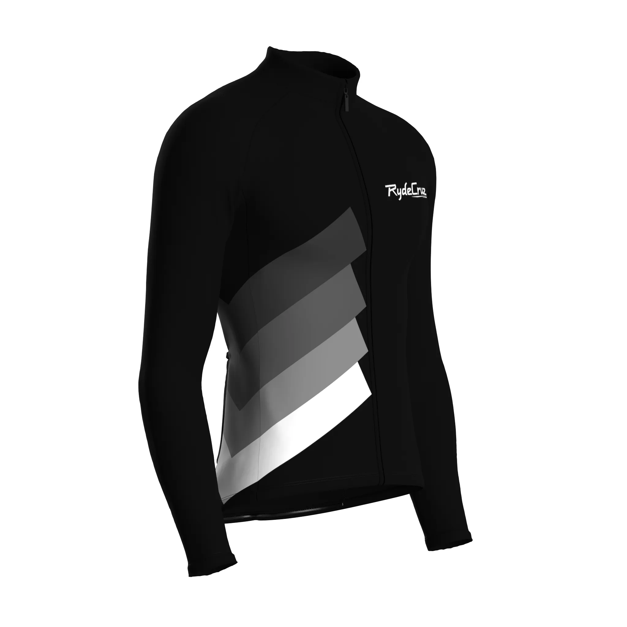 Synth Wave | Black Male Long Sleeves Jersey