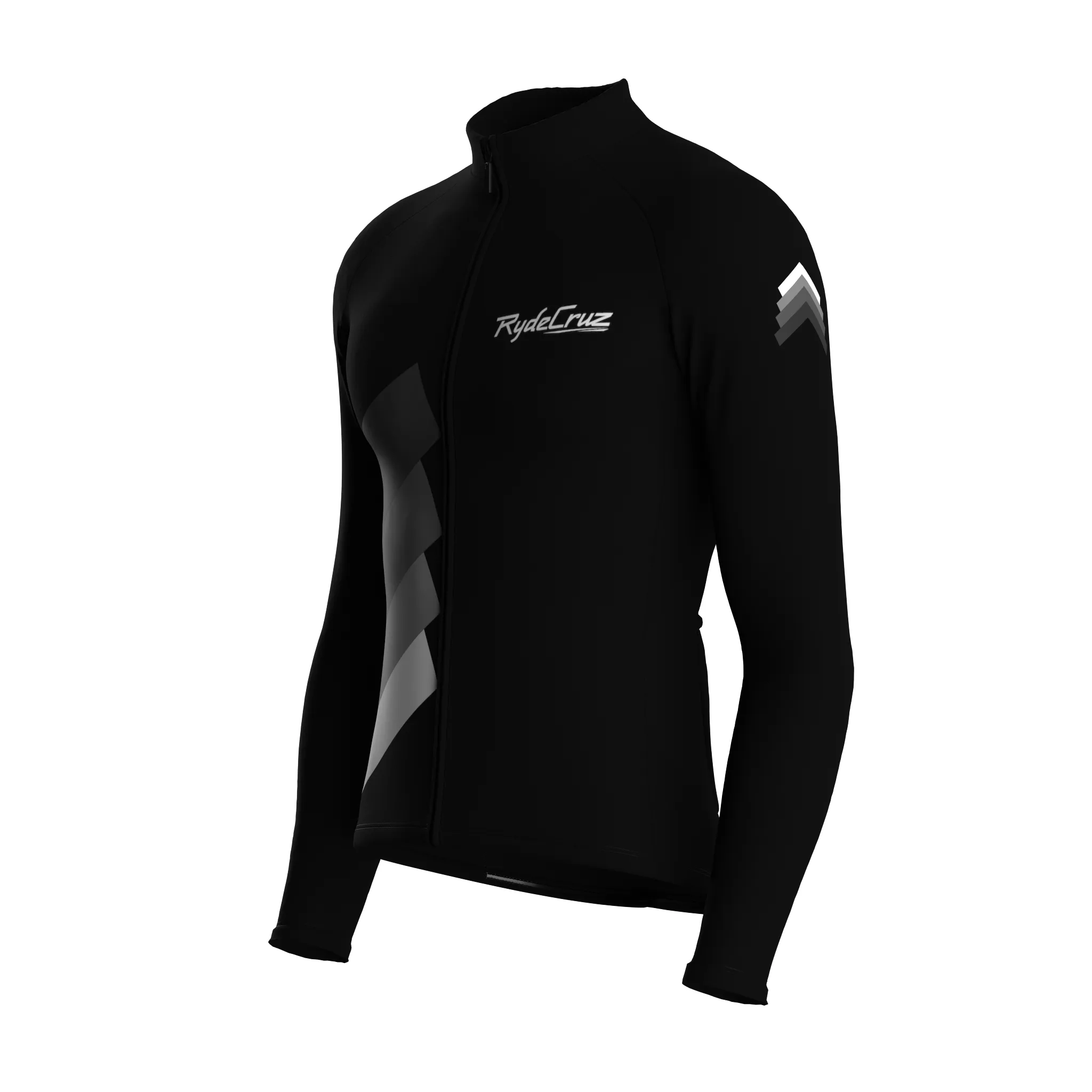 Synth Wave | Black Male Long Sleeves Jersey
