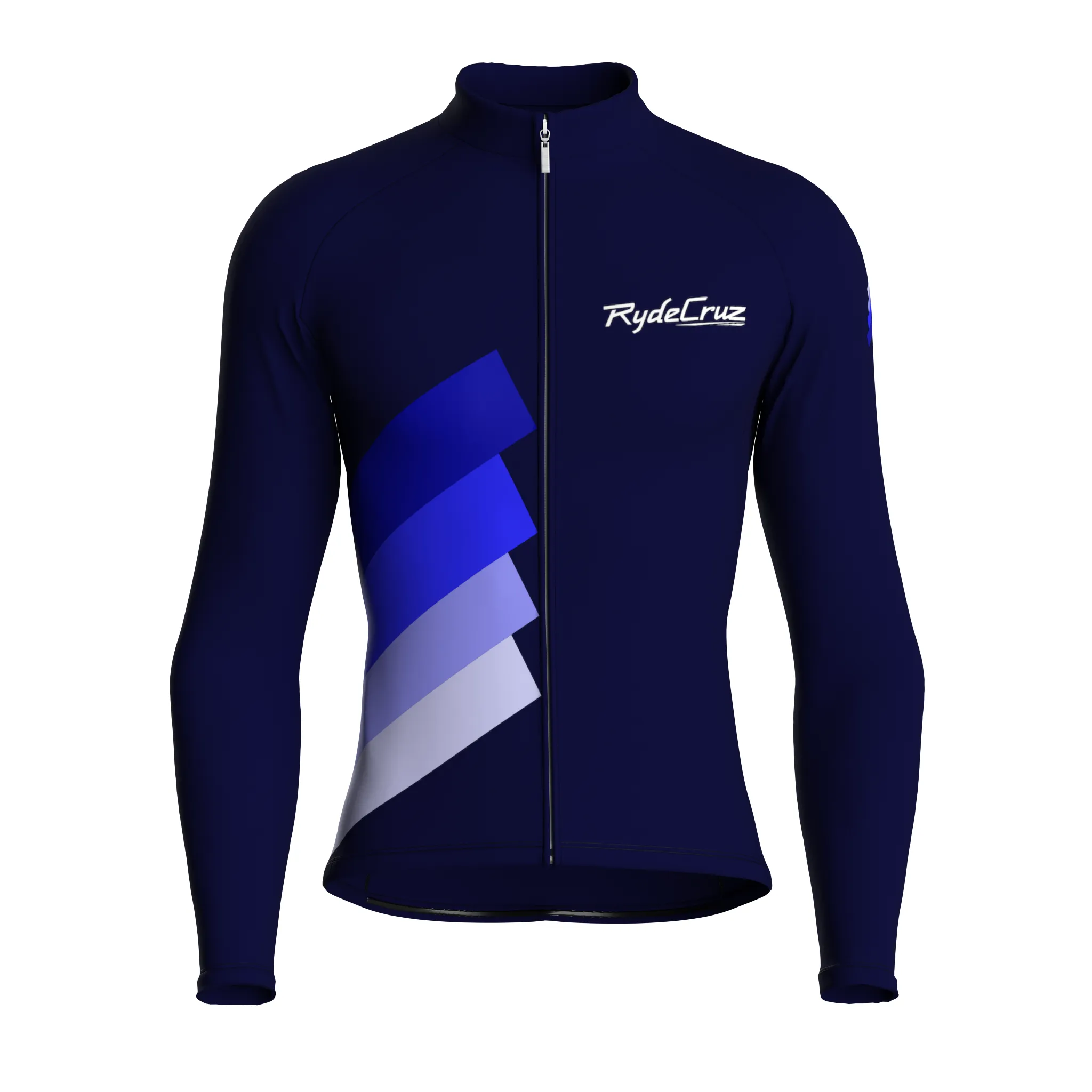 Synth Wave | Dark Blue Male Long Sleeves Jersey