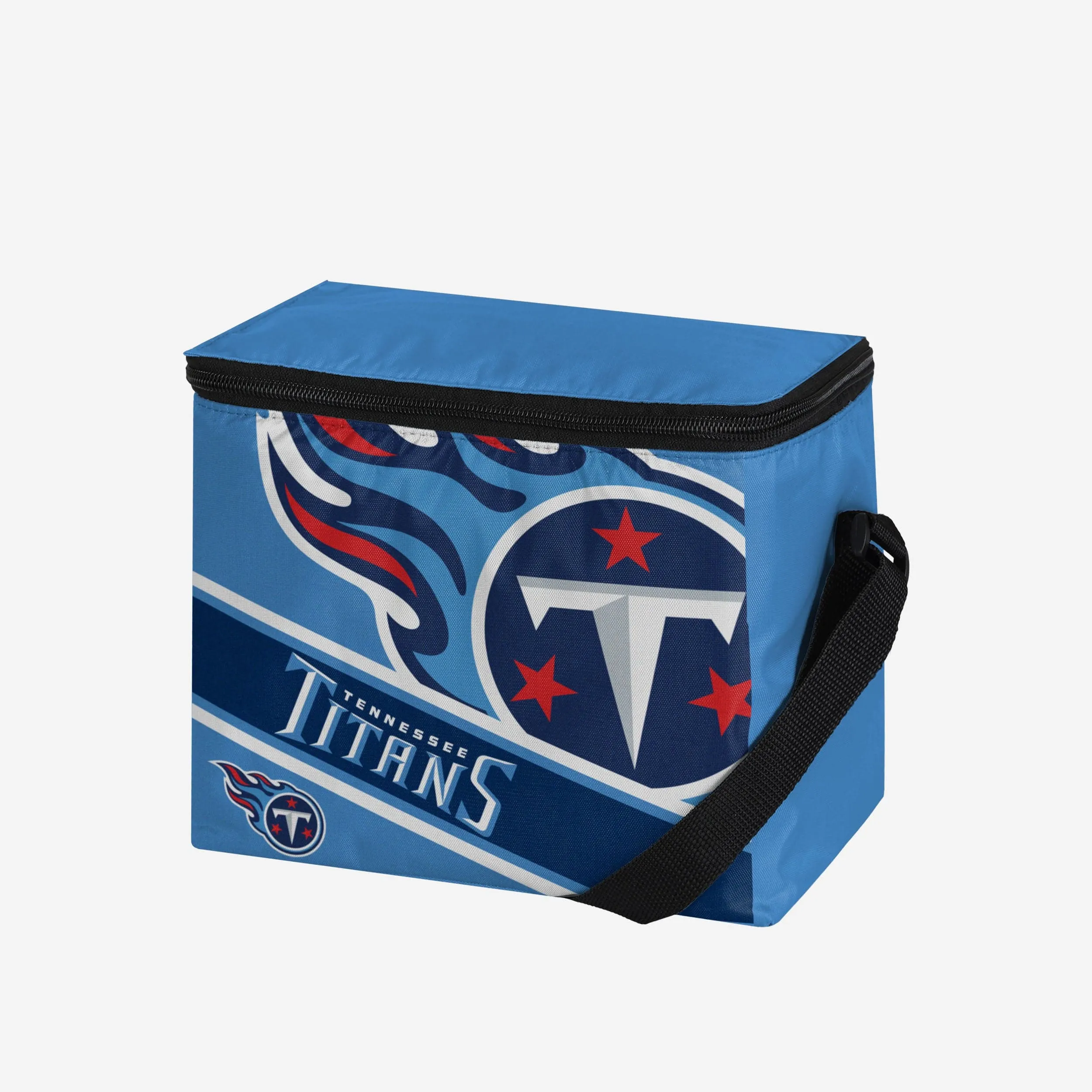 Tennessee Titans Big Logo Stripe 6 Pack Cooler