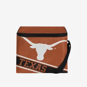 Texas Longhorns Big Logo Stripe 6 Pack Cooler