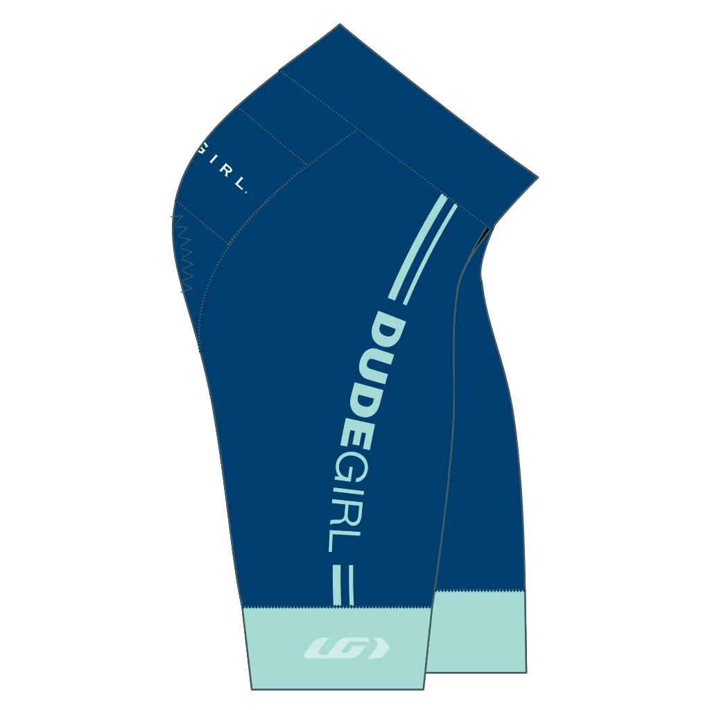 The Dots Cycling Short - Navy/Mediterranean