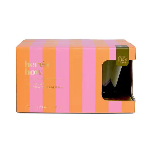 The Gilda Tumbler - Olive