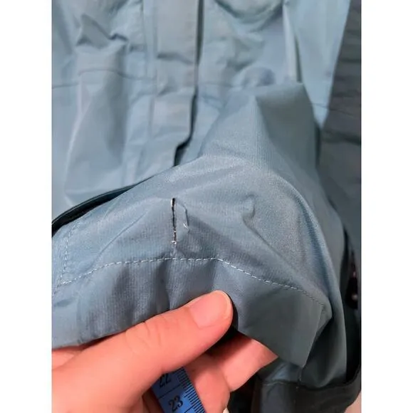 The North Face Teal Summit Series Nylon Gore-Tex Hooded Jacket Coat Size Medium
