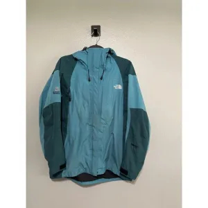 The North Face Teal Summit Series Nylon Gore-Tex Hooded Jacket Coat Size Medium