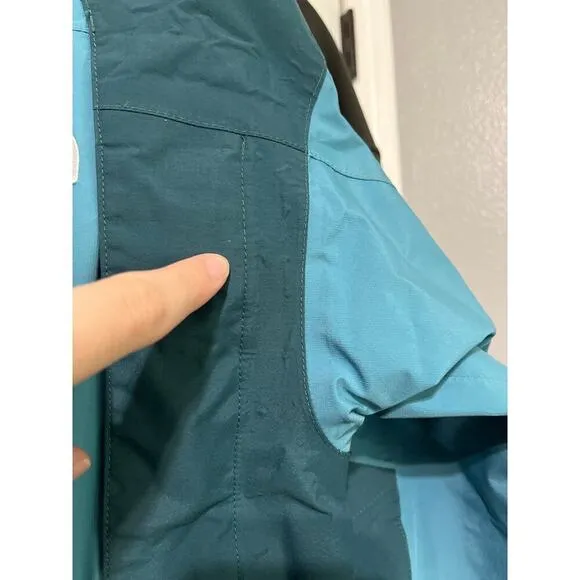 The North Face Teal Summit Series Nylon Gore-Tex Hooded Jacket Coat Size Medium