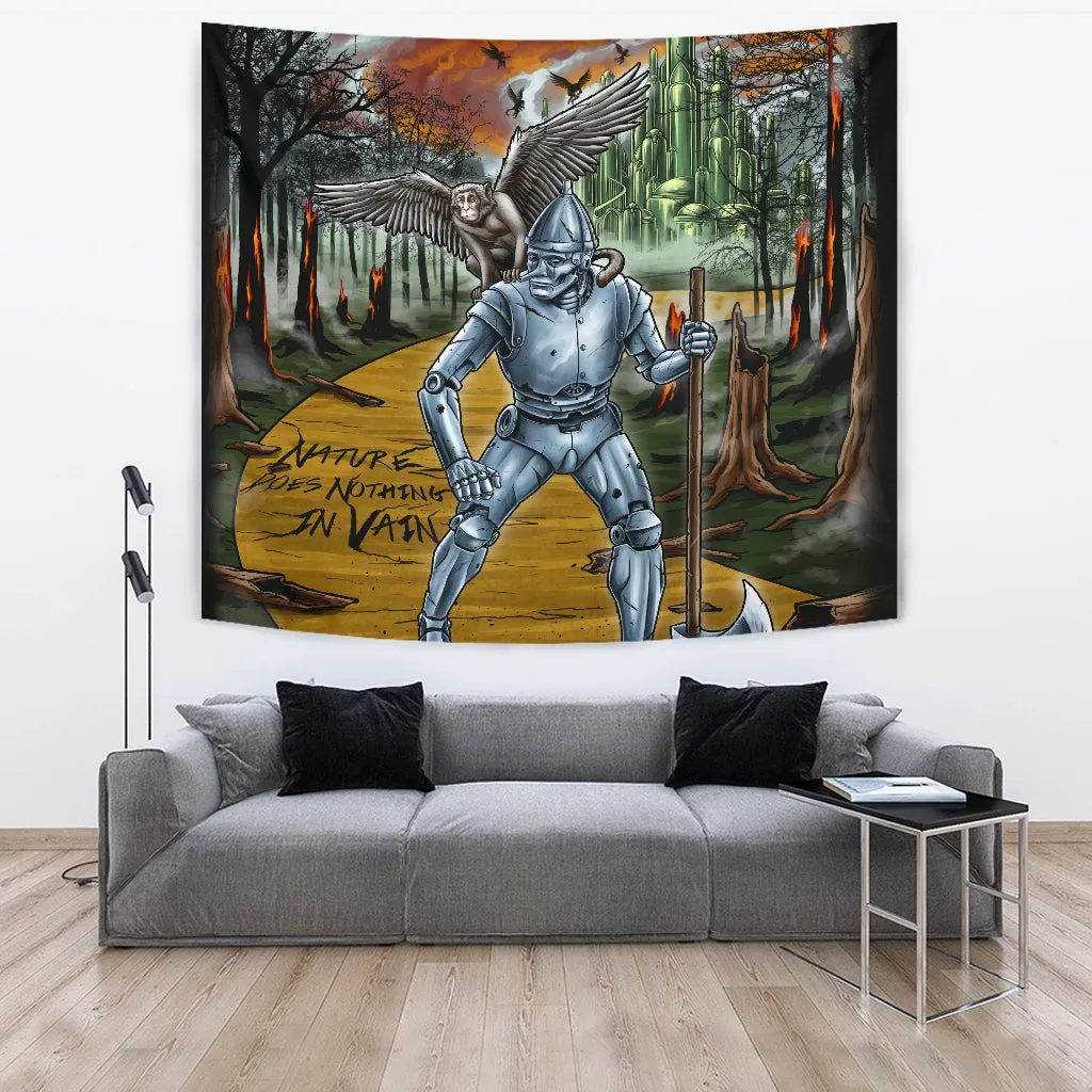 Tin Woodsman Tapestry, Wizard of Oz Gift