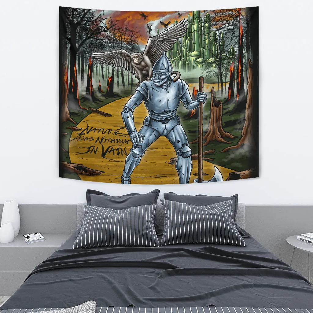 Tin Woodsman Tapestry, Wizard of Oz Gift