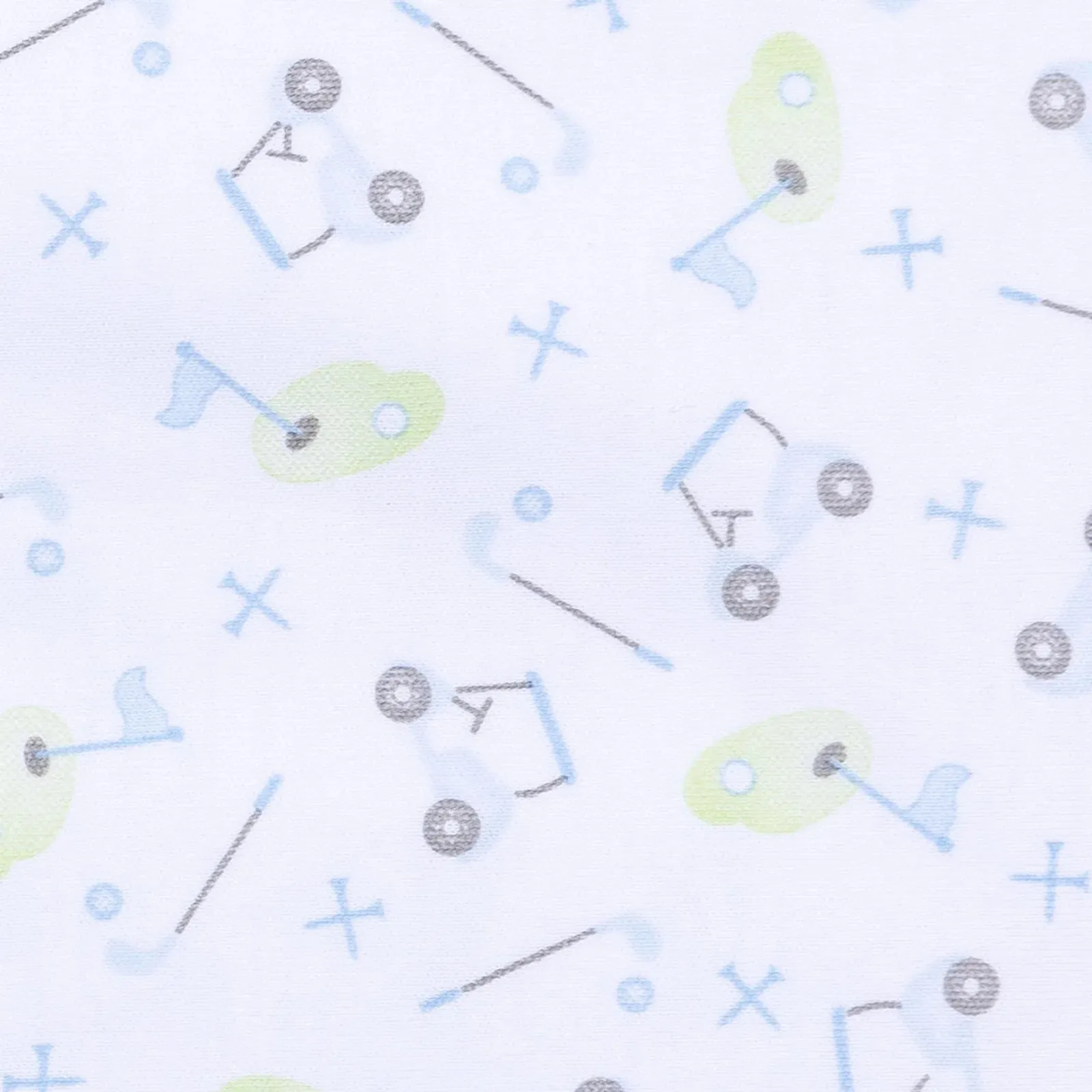 TINY TEE TIME BOY PRINTED SWADDLE