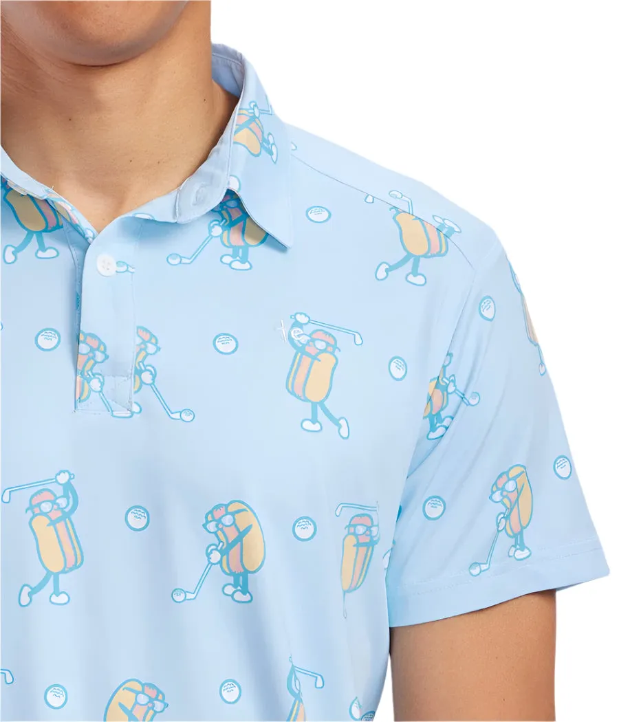 Tipsy Elves Sizzlin' Swing Mens Golf Polo
