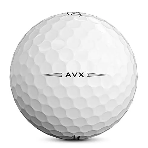 Titleist AVX Golf Balls, White, (One Dozen)