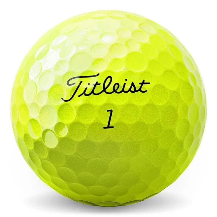 Titleist AVX - Pelotas de golf amarillas (12 unidades)