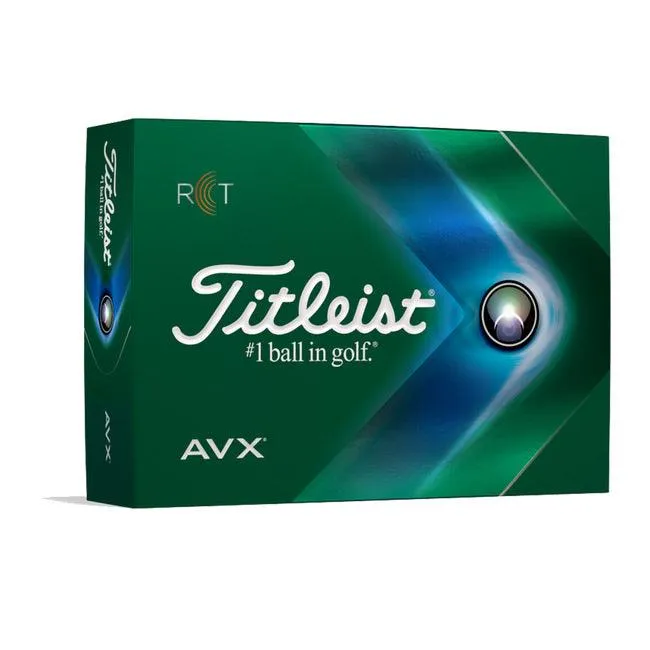 Titleist AVX RCT Golf Ball White