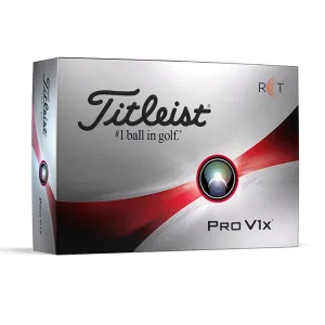 Titleist Pro V1x RCT Golf Ball White