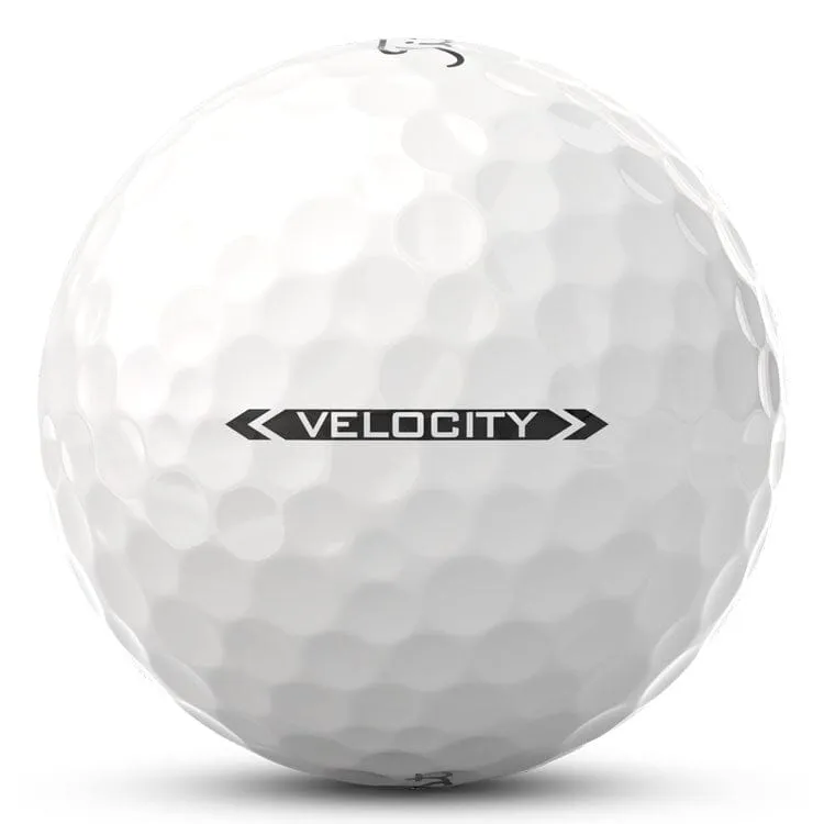 Titleist Velocity - Pelotas de golf blancas (12 unidades)