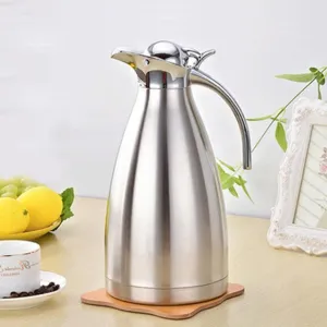 Two (2)Liter Double-Wall Vacuum Insulated Stainless Steel Coffee Pot