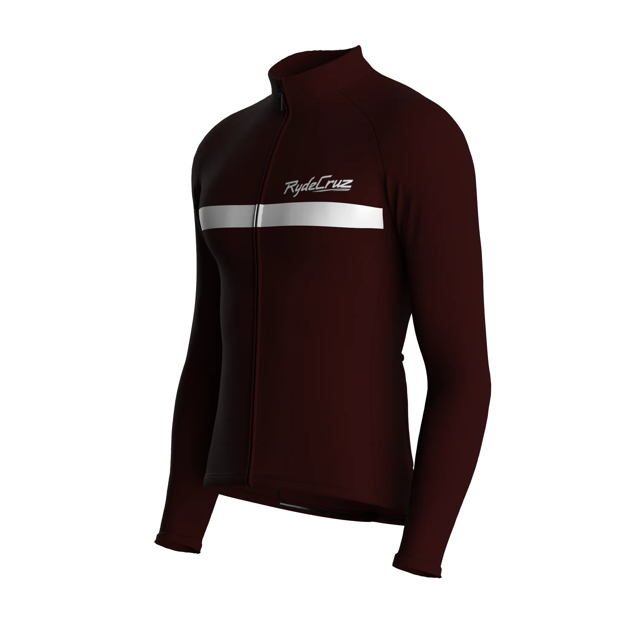 Urban Edge 1 | Dark Red Male Long Sleeves Jersey