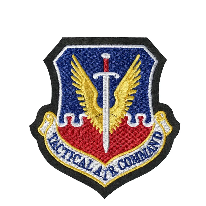 US Military USAF Tactical Air Command Iron On Patch