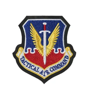 US Military USAF Tactical Air Command Iron On Patch