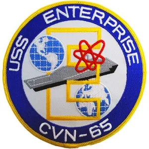 US Military USN CVN-65 USS Enterprise Patch