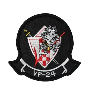 US Military USN Tomcat VF-24 Iron On Patch