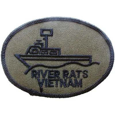 US Military Vietnam River Rats Patch