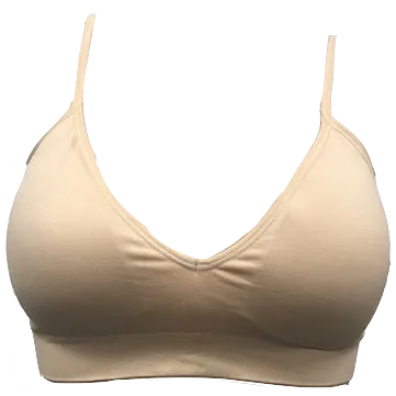 V-Front Adjustable / Convertible Straps Padded Bra