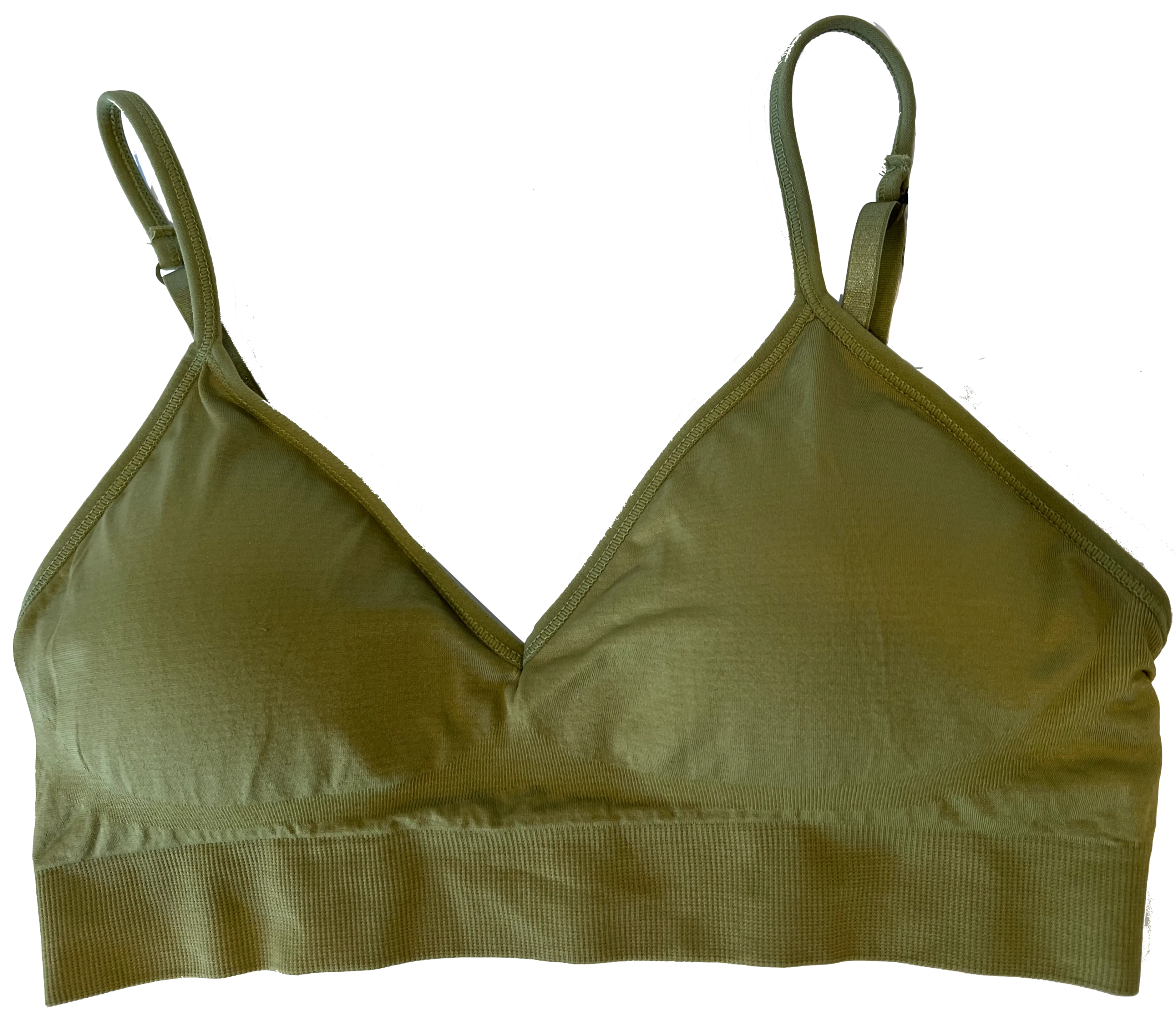 V-Front Adjustable / Convertible Straps Padded Bra