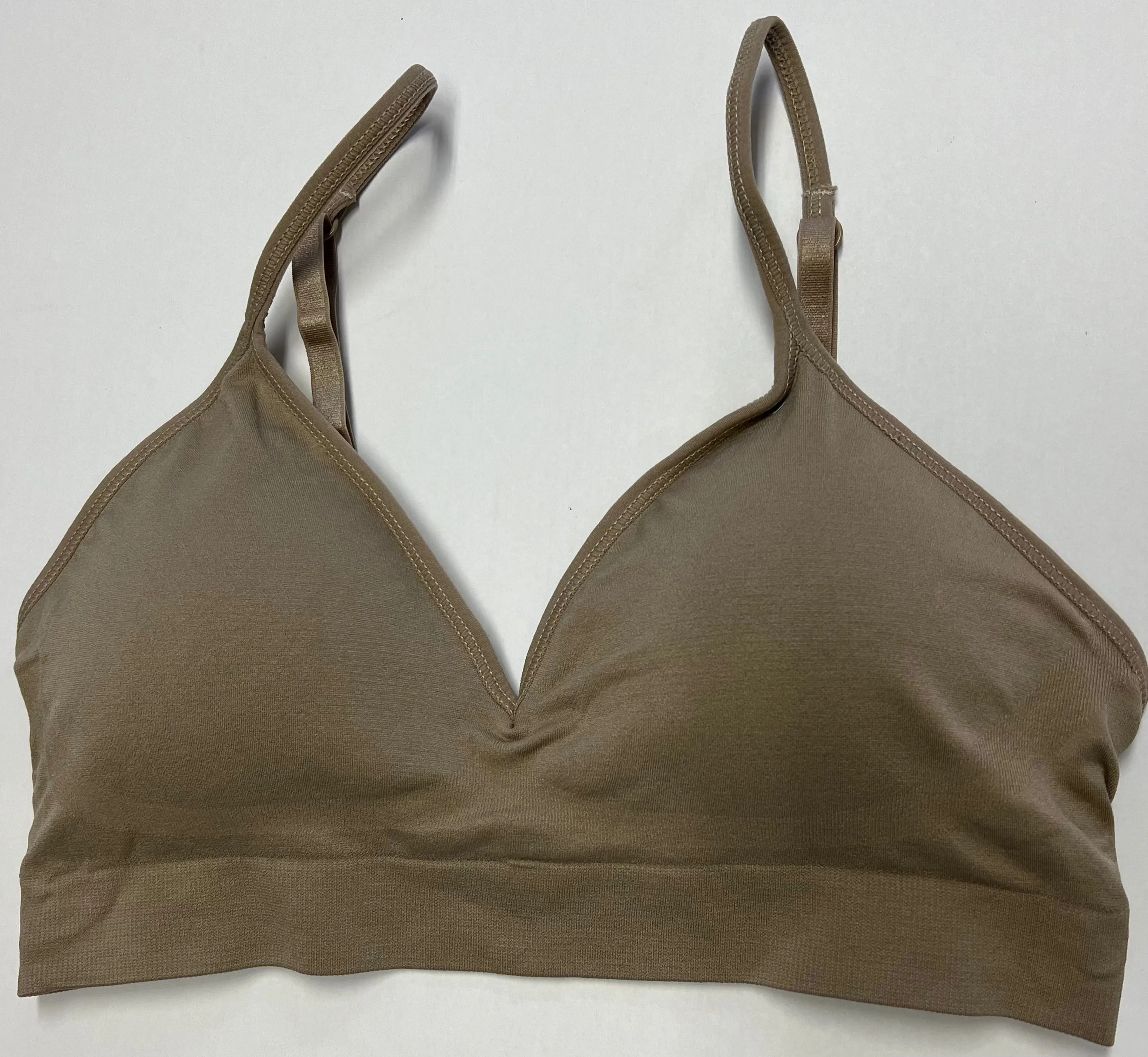 V-Front Adjustable / Convertible Straps Padded Bra
