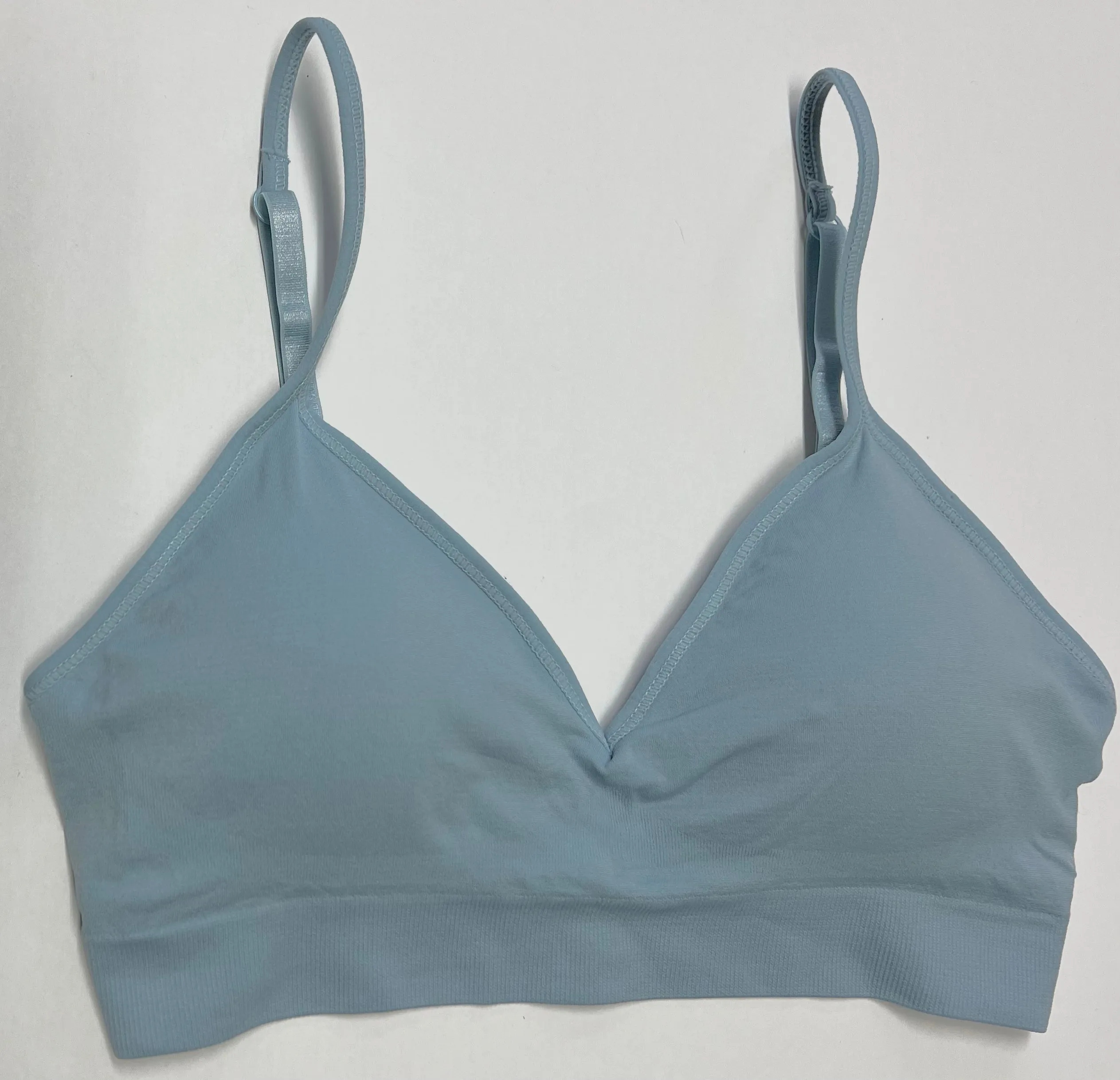 V-Front Adjustable / Convertible Straps Padded Bra