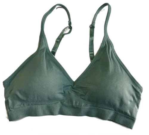 V-Front Adjustable / Convertible Straps Padded Bra
