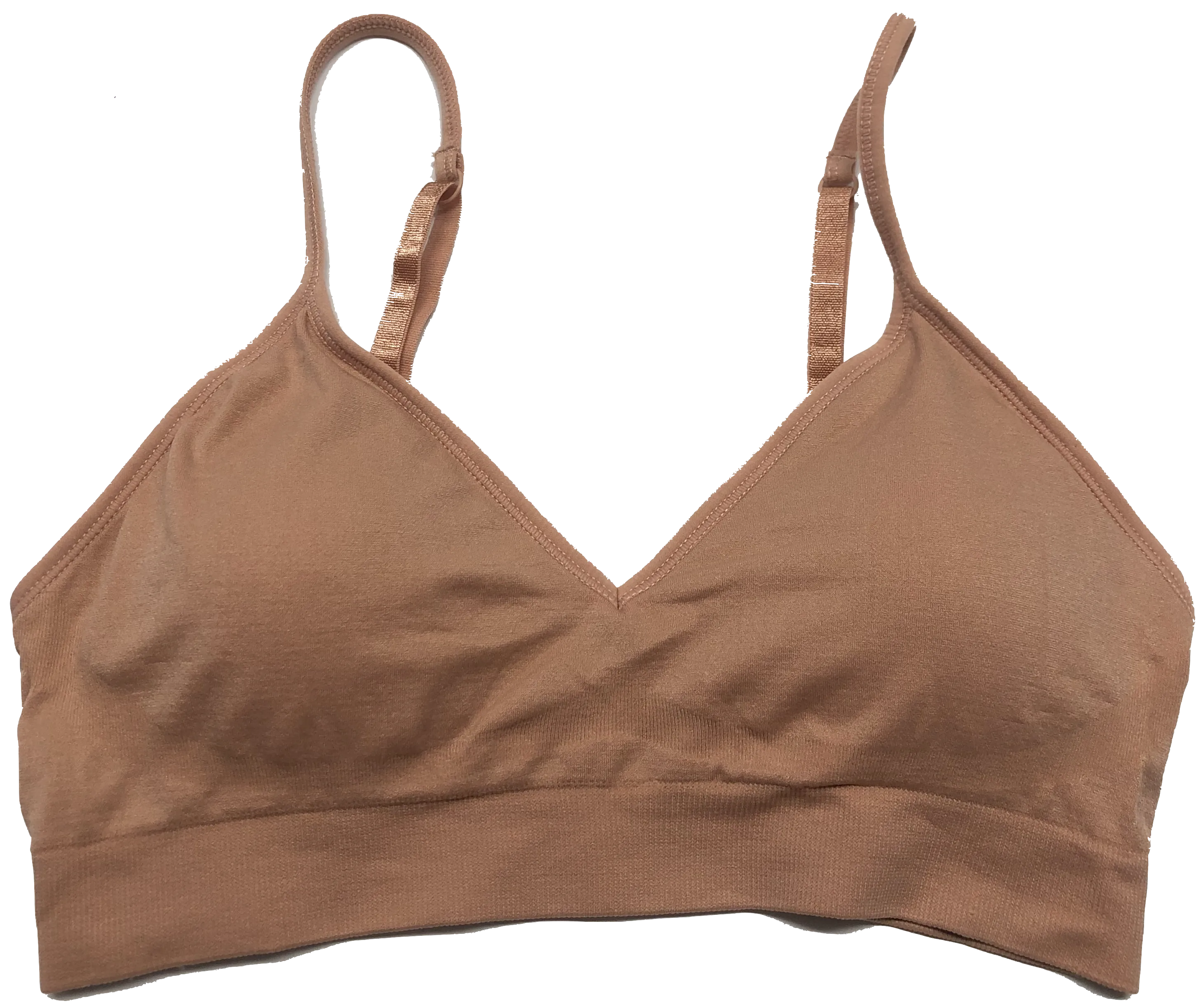 V-Front Adjustable / Convertible Straps Padded Bra
