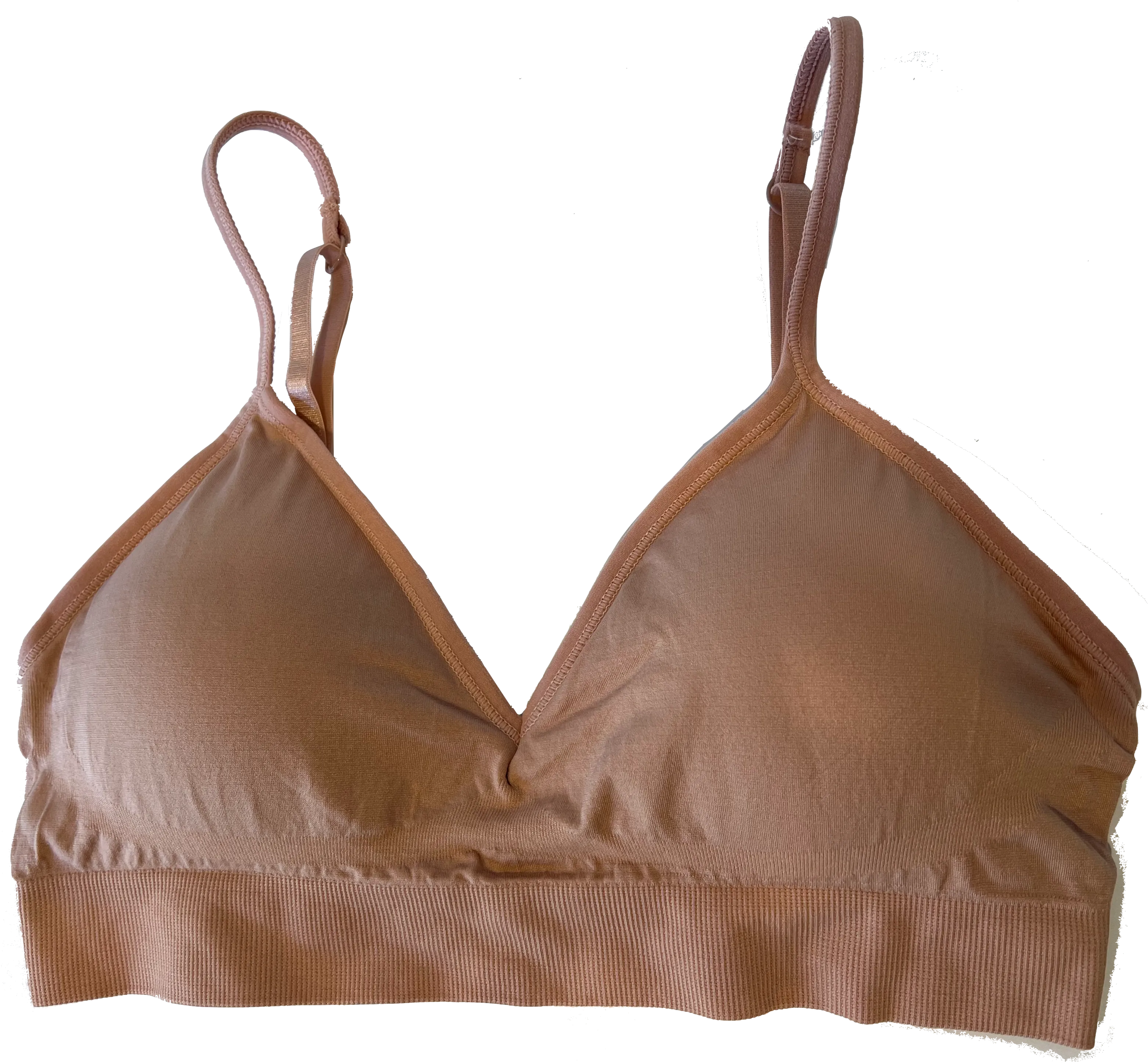 V-Front Adjustable / Convertible Straps Padded Bra