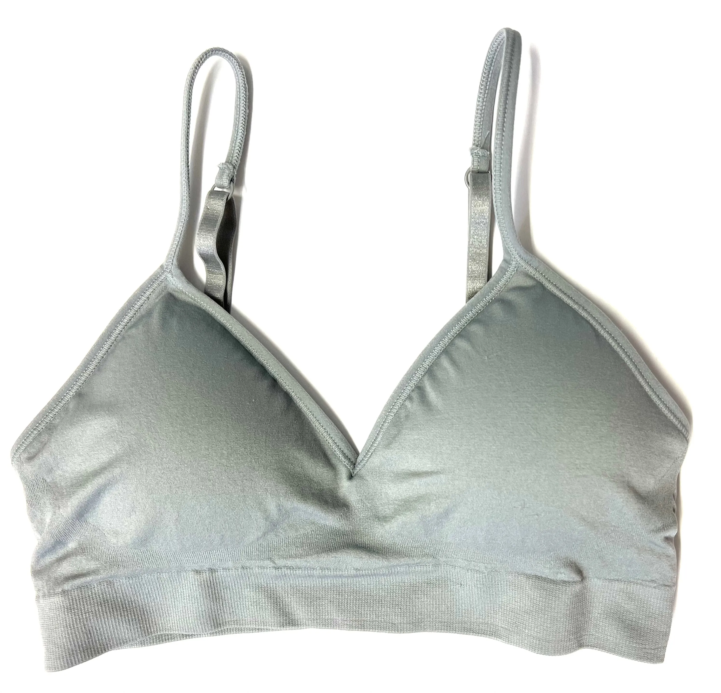 V-Front Adjustable / Convertible Straps Padded Bra