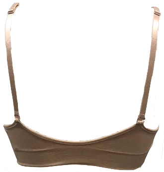 V-Front Adjustable / Convertible Straps Padded Bra