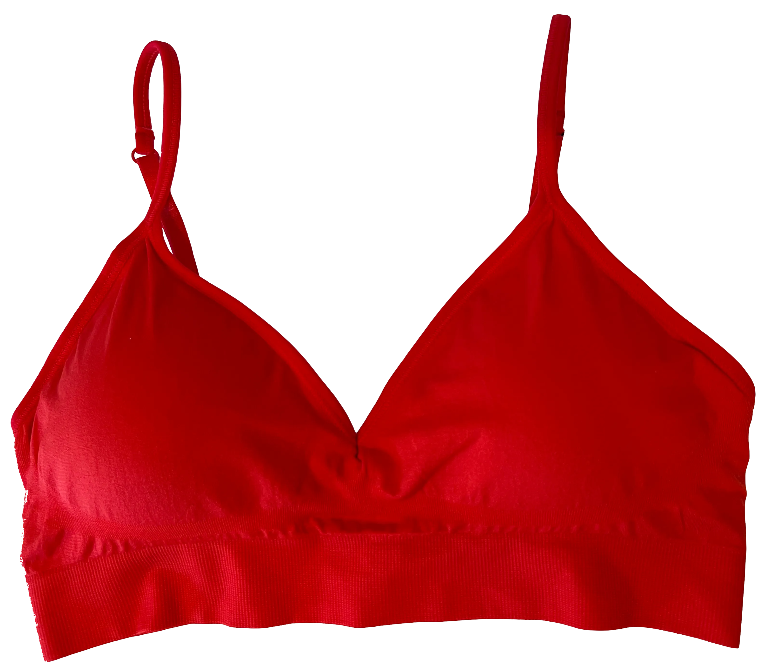 V-Front Adjustable / Convertible Straps Padded Bra