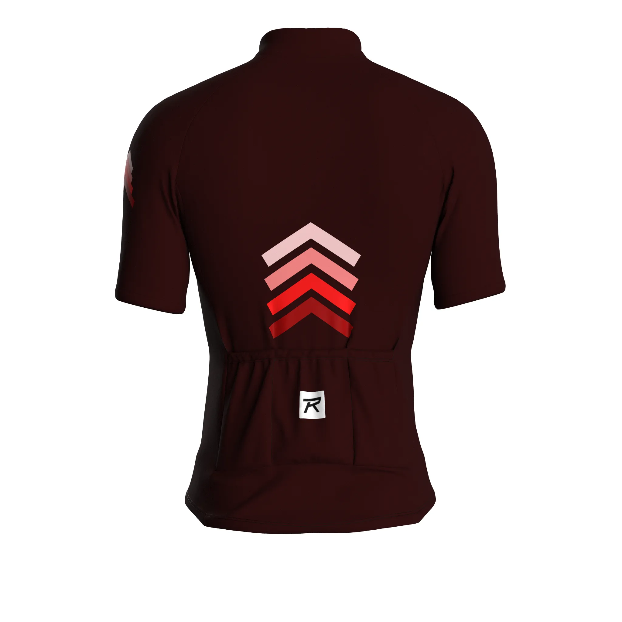 Vector Echo | Dark Red Male Short Sleeves Jersey