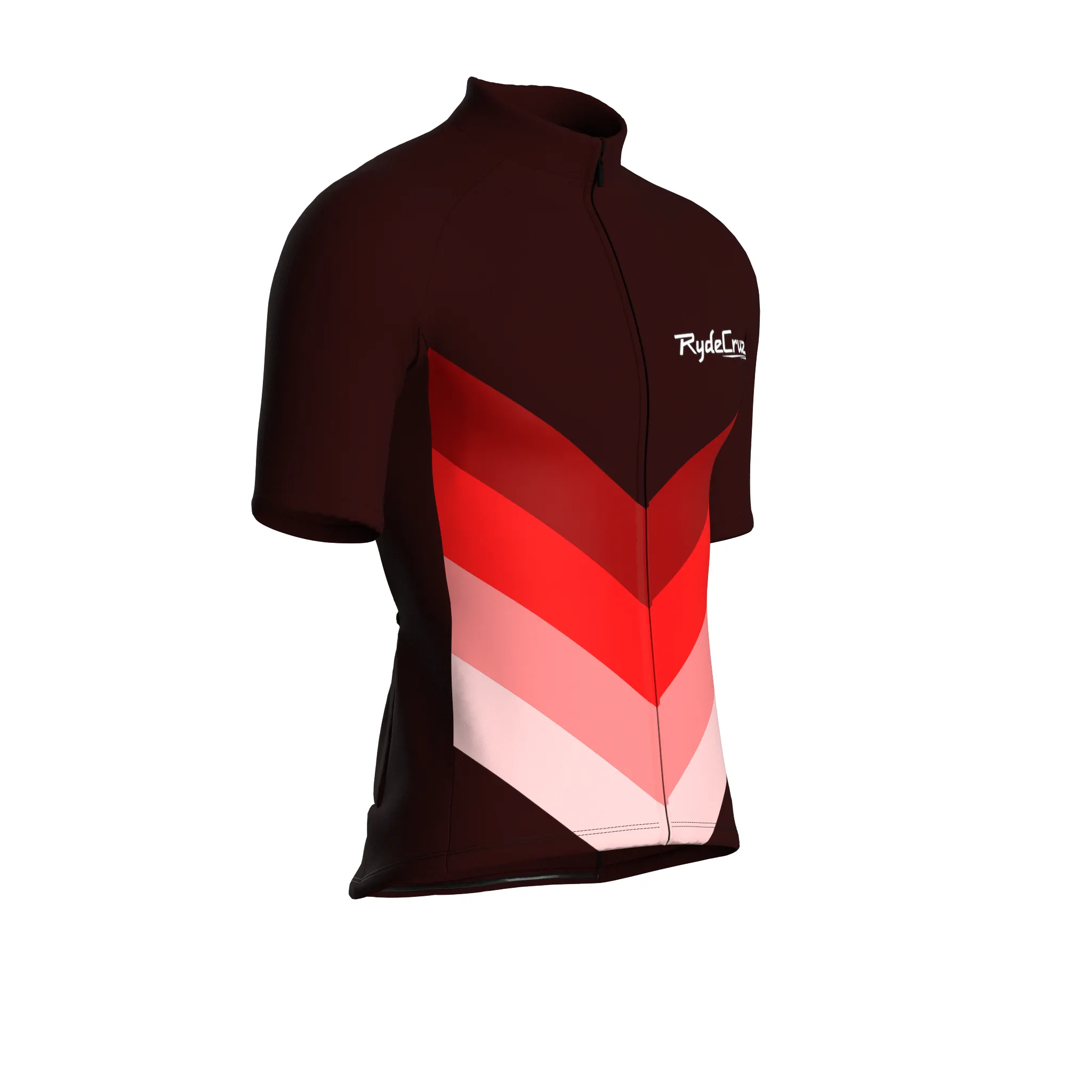 Vector Echo | Dark Red Male Short Sleeves Jersey