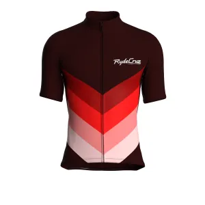 Vector Echo | Dark Red Male Short Sleeves Jersey
