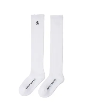 Vice Golf Atelier Aqua Knee High Socks - White