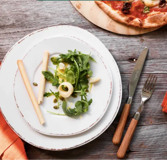 Vietri Melamine Lastra Dinner Plate - White