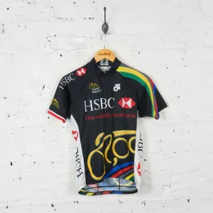 Vintage HSBC Cycling Jersey - Black - L