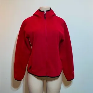 Vintage L.L.Bean Red Zip Up Outdoor Thermal Jacket